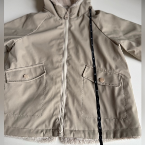 Zara Kids Puffer Jacket Vest Beige, Pink, Green 2T-4T Waterproof Lottie Girl’s - Picture 5 of 16